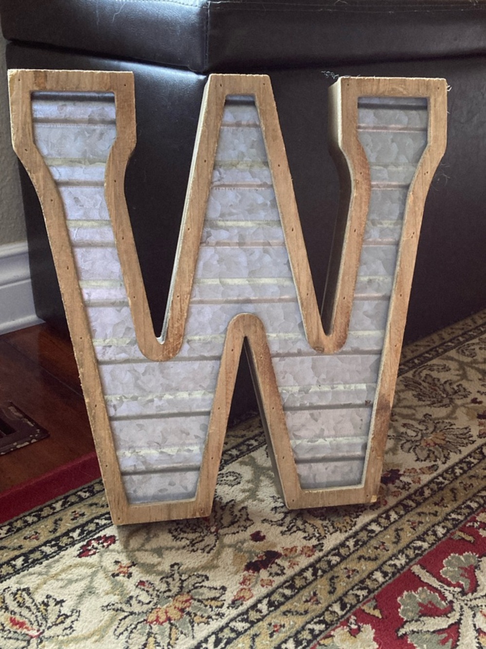GALVANIZED Letter W